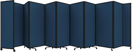Versare Room Divider 360 Portable Wall Partition | Folding Panels | Large by VERSARE