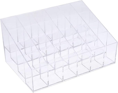 Acrylic Makeup Organizer 4 Tier Storage Rack Clear Cosmetic Shelf by Unknown