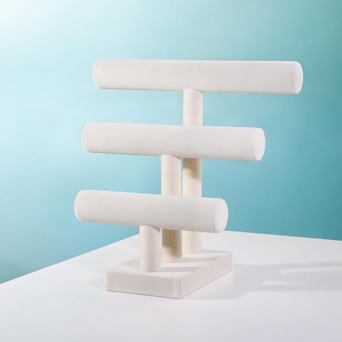 T-Bar Bracelet Holder Stand, Bracelet Jewelry Organizer Stand, Bangle Bracelet - Image 5