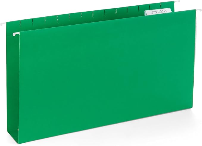 25 Blue Summit Supplies Legal Size Hanging File Folders - Image 7