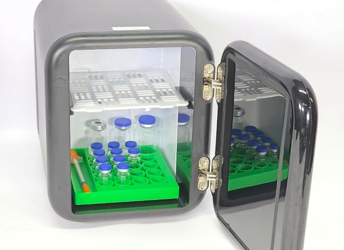 Vial Holder for Refrigerator Use | Home Vial Organizer Tray for Peptide– - Image 6