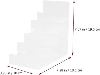 Cabilock Acrylic Wallet Display Stand Multi-Layer Tabletop Storage Rack - Image 2