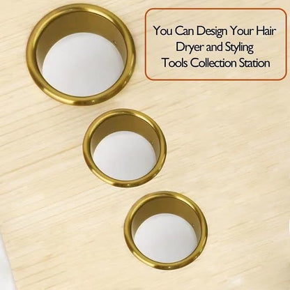 Hair Dryer Holder, Salon Hair Styling Station Organizer - Image 4