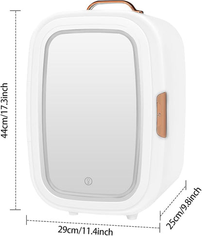 Mini Skincare Fridge, 12L Makeup Cosmetics Refrigerator Beauty Fridge - Image 2