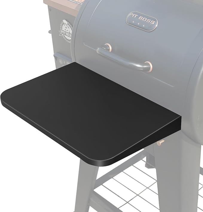 QuliMetal Foldable Front Shelf for Pit Boss Lexington 500, 19.45" Grill Front by QuliMetal