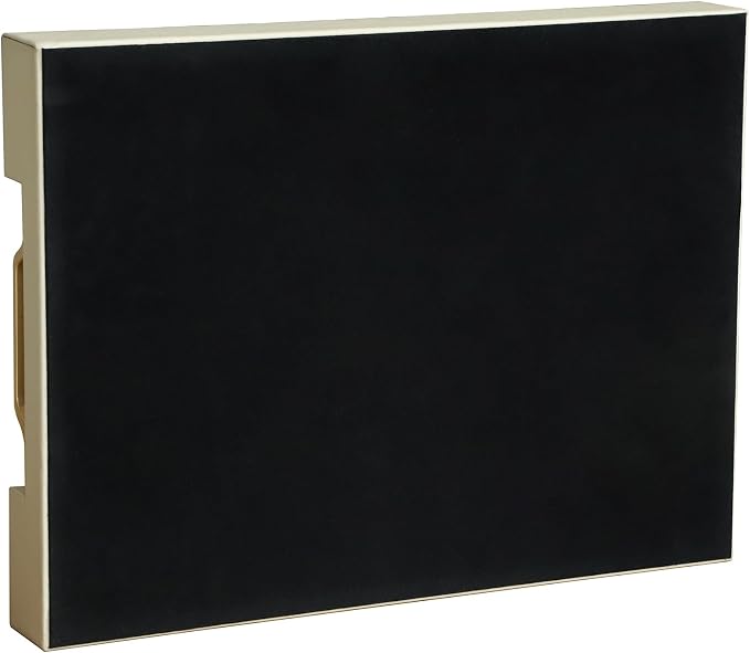 HofferRuffer Faux Leather Rectangle Serving Tray Decor Platter - Image 8