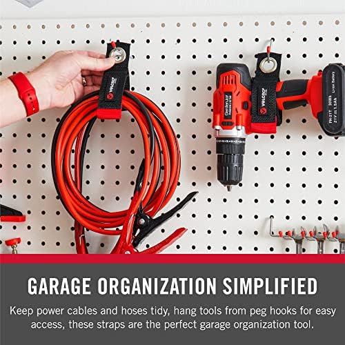 VELCRO Brand Easy Hang Extension Cord Holder Organizer Variety Pack | Holds - Image 4
