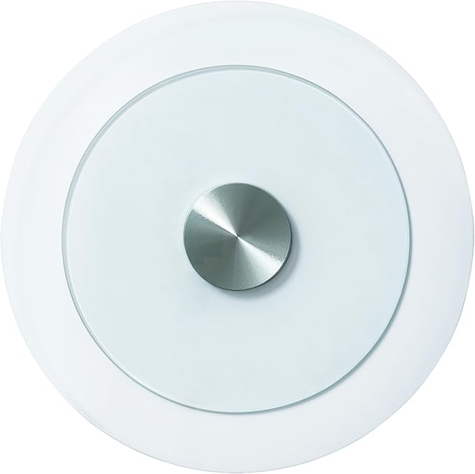 VEVOR 20 in Glass Lazy Susan Turntable, 360° Rotation Round Clear Tabletop - Image 9