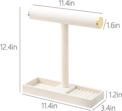 Necklace Display Holder, Bracelet Organizer Stand - Image 3