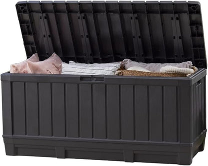 Keter Kentwood 92 Gallon Resin Deck Box-Organization and Storage by Unknown