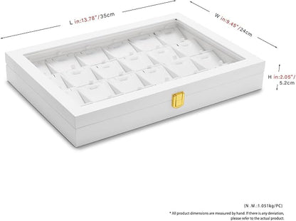 Oirlv White Jewelry Organizer Box - Image 7