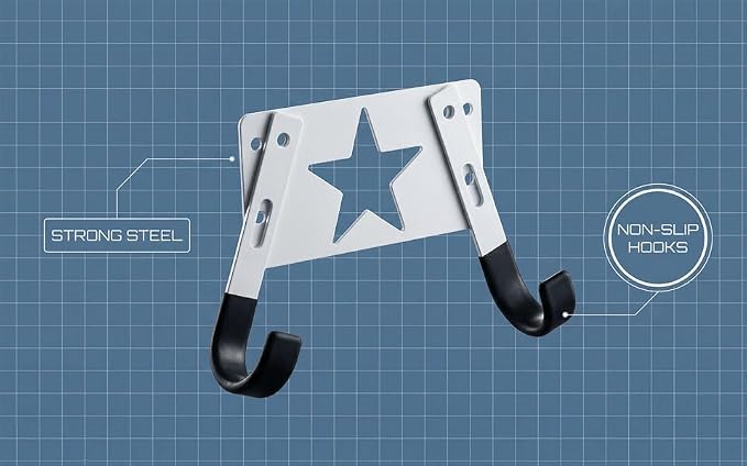 Ironing Board Holder Wall Mount, - Image 8