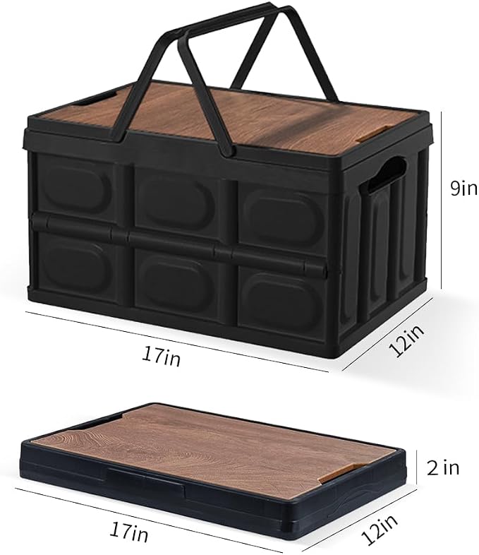2 PCS Collapsible Storage Bins Box - Image 2