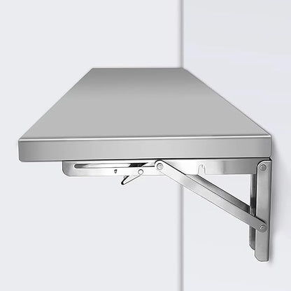 Stainless Steel Folding Wall Shelf, Stainless Steel Wall Mount Folding Table by MTSYXYM