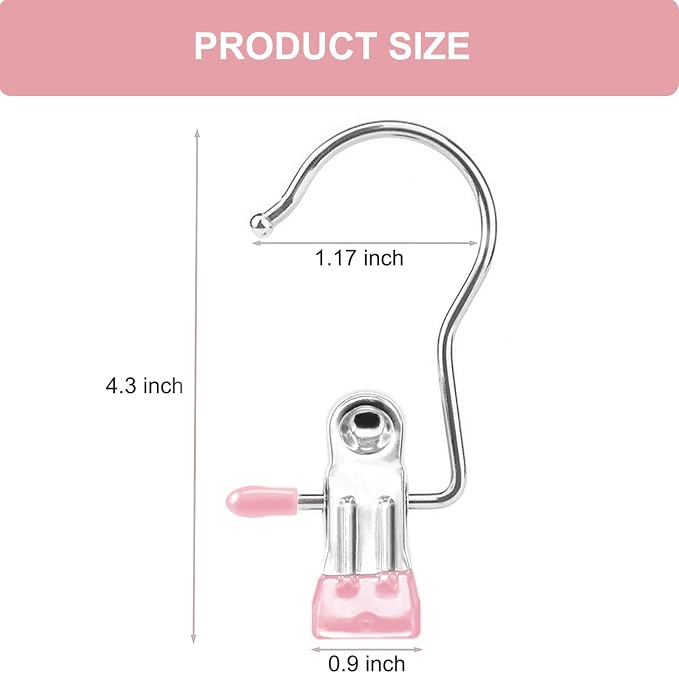 Boot Hangers for Closet, Hanging Clips Laundry Hooks Clothes Pins Closet Hanger - Image 2