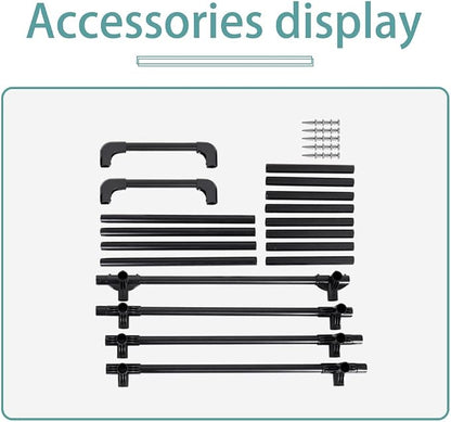 Tire Rack, Tire Storage Rack Stand Garage Storage Shelf Organizer | Rolling - Image 7