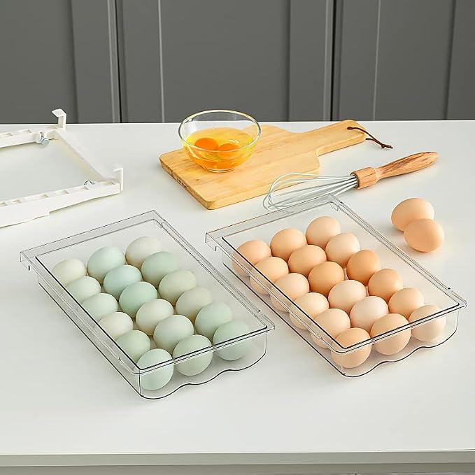 Egg Holder for Refrigerator Egg Container for Refrigerator Organizer 1Pack | - Image 4