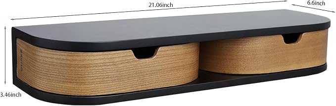 Floating Nightstand, Wall Mounted Bedside Shelf, Handmade Bedroom Furniture - Image 3