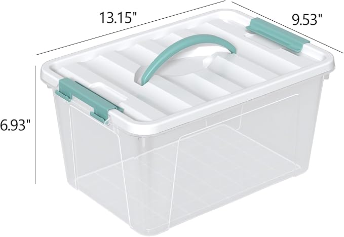 14 Quarts Latching Storage Containers - Image 2
