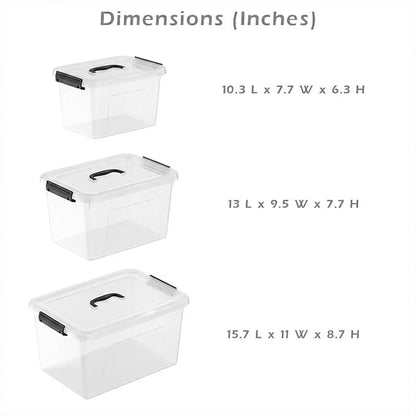 Clear Storage Latch Box/Bin - Image 2