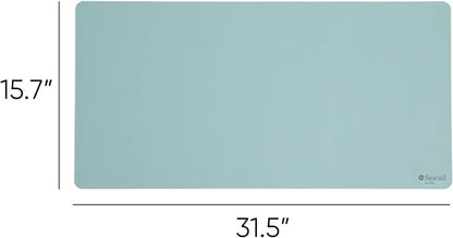 Smead Desk Pad, Vegan Leather Desk Mat - Image 4
