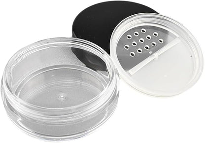 HAHIYO 1Pcs 10ml/0.34oz Plastic Empty Travel Compact Case Makeup Cosmetic Jar - Image 2