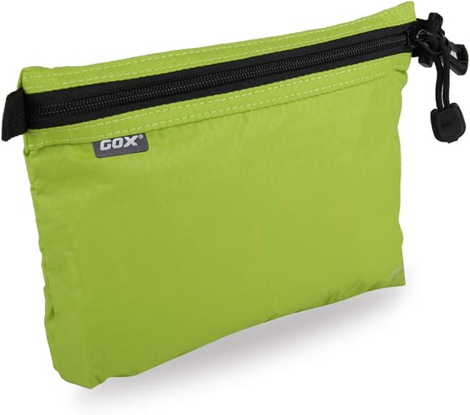 GOX Travel Toiletry Bag, Carry On Small Zipper Pouch, Cosmetic Kit Makeup by GOX