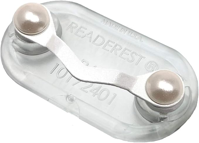 Readerest magnetic eyeglass holder, name tag, magnet badge holder, sunglasses by READEREST