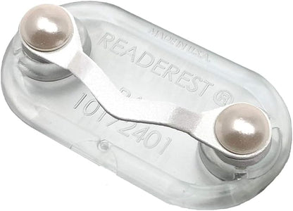 Readerest magnetic eyeglass holder, name tag, magnet badge holder, sunglasses by READEREST
