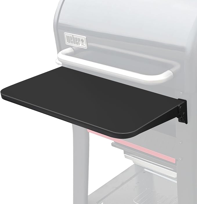 QuliMetal Foldable Front Shelf for Weber Searwood 600/Smoque, 22.80" Grill by QuliMetal