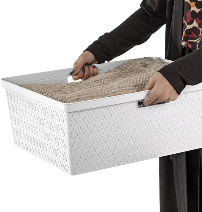 Wide 3 Drawer Storage Tower Plastic Organizer Cart - Image 6