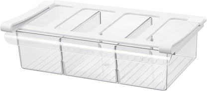 Pull-Out Fridge Drawer Organizer by Bronkeeper