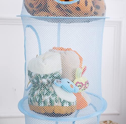 4 Tier Storage Organizer, 43.5 x12 Inch Hanging Mesh Storage Basket - Image 6