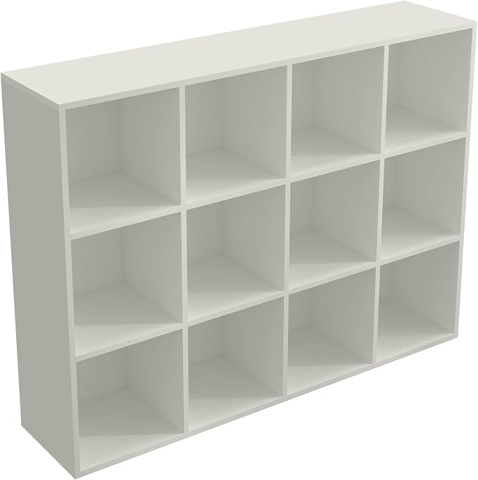 12-Cube Storage Shelf Bookcase by OSCHF