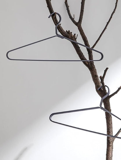 Premium Matte Titanium Gray Aluminum Coat Hangers 6 Piece Set, 16.5” Extra - Image 4