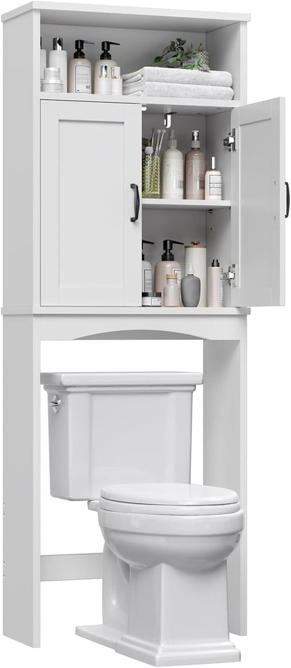 Over The Toilet Storage Cabinet, Over Toilet Bathroom Organizer - Image 9