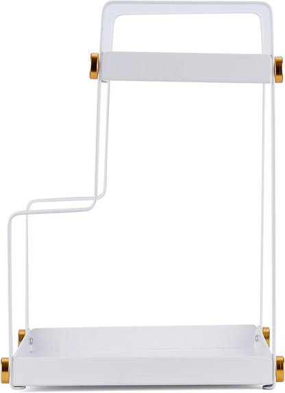 FFK 2 Tier Bathroom Countertop Organizer, Cosmetic Organizer, Storage Shelf - Image 5