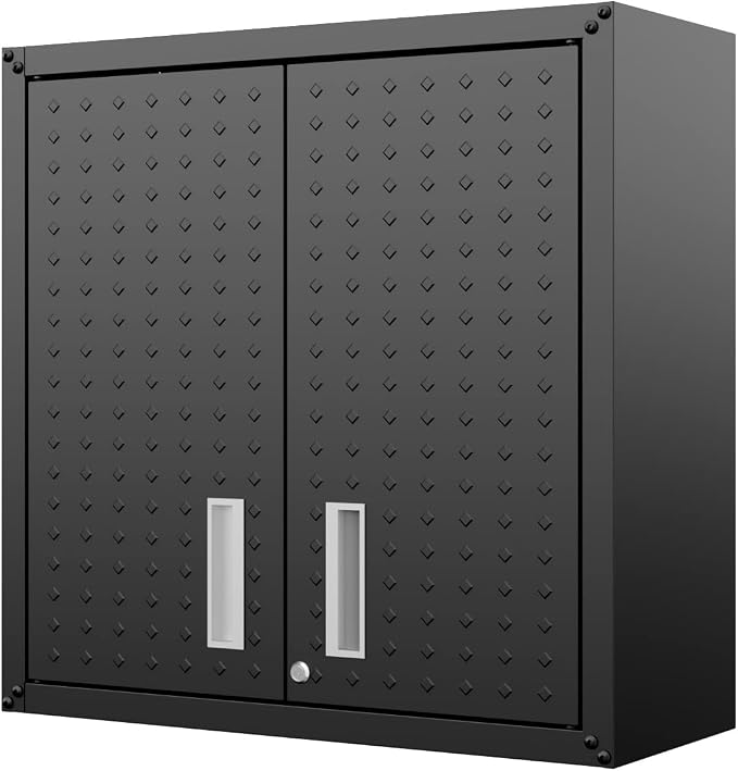 Manhattan Comfort Fortress Storage Units, Charcoal Gray - Image 6