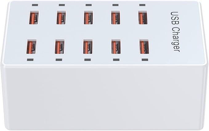 USB Charger 10-Ports Charging Station - Image 9