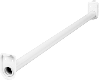 Adjustable Closet Rod, Steel 30 Inch to 48 Inch, 30 Pound Capacity by DesignHouse
