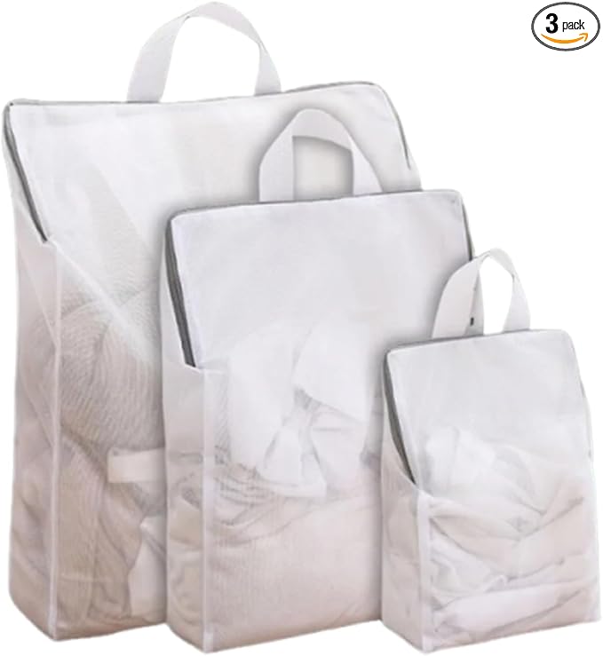 Mesh Laundry Bags for Delicates Reusable Durable Laundry Mesh Wash Bags Large by Unknown
