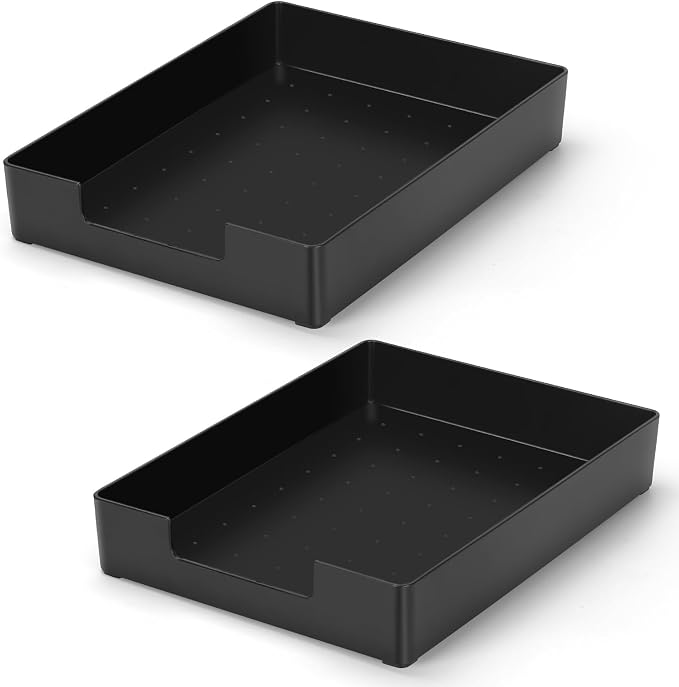 Letter Size A4 Papers Tray Desk Drawer Organizer Tray A4 Plastic Letter Paper by QualityisOurCulture