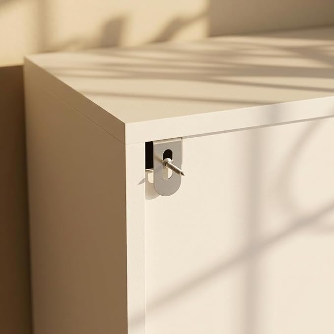 94.5" Extra Tall Wood Storage Cabinet, Office Cabinet - Image 8