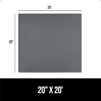 GORILLA GRIP DuraGuard Shelf Liner, 20x20 Non-Adhesive Cabinet Liners - Image 8