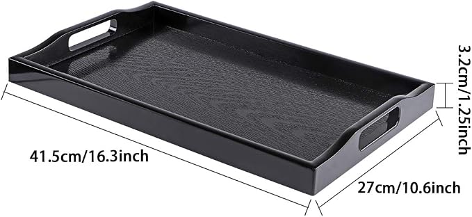MDLUU Plastic Serving Tray, Ottoman Tray - Image 3