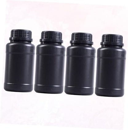 Alipis 4pcs Black Hdpe Plastic Bottles - Image 2