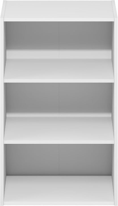Furinno Basic Book Shelf, 3-Tier Bookshelf, Storage Organizer Bookcase - Image 6