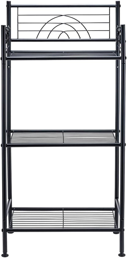 L&H UNICO 3-Tier Free Standing Wire Rack Durable Metal Shelving Storage Unit - Image 9