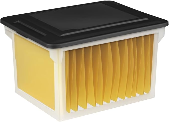 Document Storage Box Clear Body - Image 8
