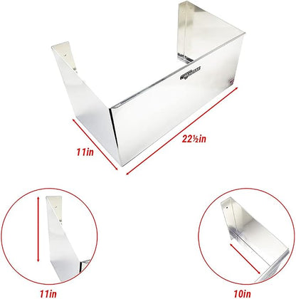 Pit Posse PP3344 Double Utility Fuel Jug Holder Storage Rack Shelf - Image 8